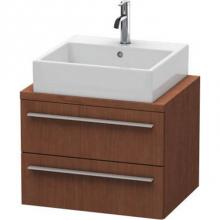 Duravit XL540501313 - Duravit X-Large Vanity Unit for Console  American Walnut