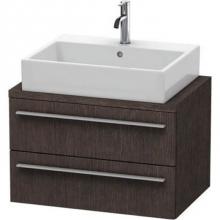 Duravit XL540607272 - Duravit X-Large Vanity Unit for Console  Brushed Dark Oak