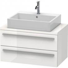 Duravit XL540708585 - Duravit X-Large Vanity Unit for Console  White High Gloss