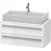 Duravit XL540802222 - Duravit X-Large Vanity Unit for Console  White High Gloss