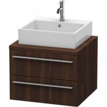Duravit XL541506969 - Duravit X-Large Vanity Unit for Console  Brushed Walnut
