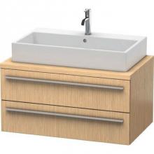 Duravit XL541801212 - Duravit X-Large Vanity Unit for Console  Brushed Oak