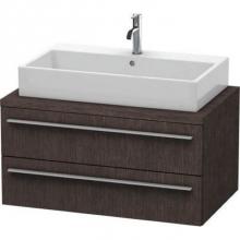 Duravit XL541807272 - Duravit X-Large Vanity Unit for Console  Brushed Dark Oak