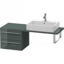 Duravit XL542703838 - Duravit X-Large Vanity Unit for Console  Dolomiti Gray High Gloss