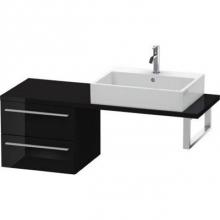 Duravit XL542704040 - Duravit X-Large Vanity Unit for Console  Black High Gloss