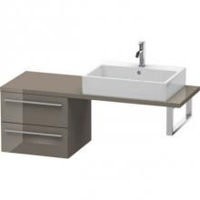 Duravit XL542708989 - Duravit X-Large Vanity Unit for Console  Flannel Gray High Gloss