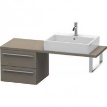 Duravit XL542709090 - Duravit X-Large Vanity Unit for Console  Flannel Gray Satin Matte