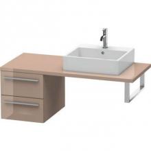Duravit XL543608686 - Duravit X-Large Vanity Unit for Console  Cappuccino High Gloss