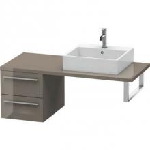 Duravit XL543608989 - Duravit X-Large Vanity Unit for Console  Flannel Gray High Gloss