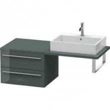 Duravit XL543803838 - Duravit X-Large Vanity Unit for Console  Dolomiti Gray High Gloss