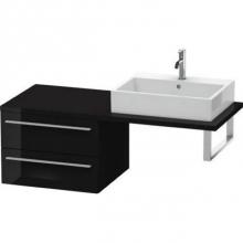 Duravit XL543804040 - Duravit X-Large Vanity Unit for Console  Black High Gloss