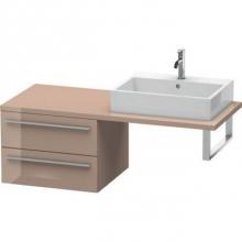 Duravit XL543808686 - Duravit X-Large Vanity Unit for Console  Cappuccino High Gloss