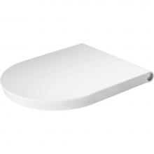 Duravit 0027090000 - Duravit White Tulip Elongated Slow Close Toilet Seat in White