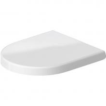 Duravit 0069890000 - Duravit Round Slow Close Toilet Seat in White