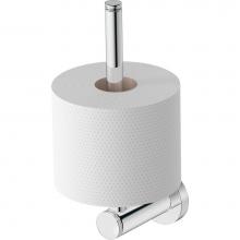 Duravit 0099151000 - Duravit D-Code Single Roll Toilet Paper Holder in Chrome