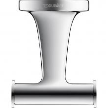 Duravit 0099301000 - Duravit Starck T Double Robe Hook in Chrome