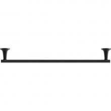 Duravit 0099424600 - Duravit Starck T 24'' Single Towel Bar in Matte Black