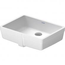 Duravit 0330430017 - Duravit Vero 18 1/4'' Rectangular Undermount Sink in White with Overflow