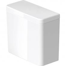 Duravit 09442100U3 - Duravit D-Neo 1.28 GPF Single Flush Toilet Tank in White with Left Lever Flush