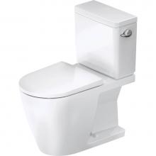 Duravit 2006010085 - Duravit D-Neo 1.28 GPF Single Flush Rimless Elongated Toilet Bowl in White