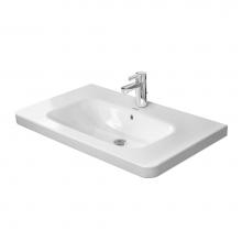 Duravit 23208000301 - DuraStyle Vanity Sink White with WonderGliss