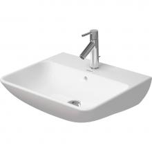 Duravit 2335550000 - Duravit ME by Starck 21 5/8'' Rectangular Wall Mounted Sink in White with Single Faucet