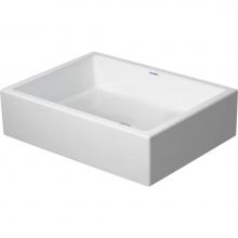 Duravit 2351500000 - Duravit Vero 19 5/8'' Rectangular Vessel Sink in White