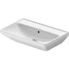 Duravit 2366650060 - Duravit D-Neo 25 5/8'' Rectangular Wall Mounted Sink in White with Overflow