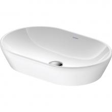 Duravit 2372600070 - Duravit D-Neo 23 5/8'' Oval Vessel Sink in White