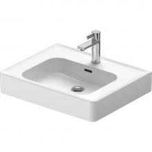 Duravit 2377600000 - Duravit Soleil by Starck 23 5/8'' Rectangular Wall Mounted Sink in White with Single Fau