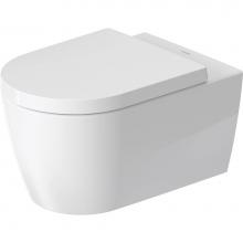 Duravit 2579092092 - Duravit ME by Starck 1.28/0.8 GPF Dual Flush ADA Compliant Compact Elongated Wall Mounted Toilet i