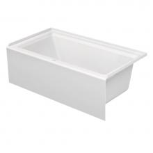 Duravit 700353000000090 - Duravit Architec 60'' x 32'' Rectangular Alcove Bathtub in White Acrylic with