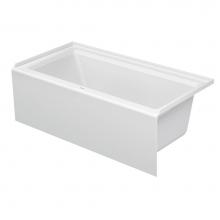 Duravit 700355000000090 - Duravit Architec 60'' x 30'' Rectangular Alcove Bathtub in White Acrylic with