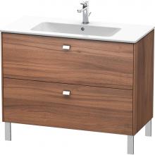 Duravit BR440301079 - Duravit Brioso 40 1/8'' Wall Mount Two Drawer Single Vanity Cabinet in Natural Walnut, S