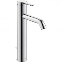 Duravit C11030001U10 - Duravit C.1 10 3/8'' Single Hole Vessel Sink Faucet in Chrome, Drain Included