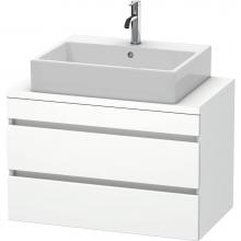 Duravit DS530701818 - Duravit DuraStyle Vanity Unit for Console  White Matte