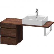 Duravit DS532605353 - Duravit DuraStyle Low Cabinet for Console  Chestnut Dark