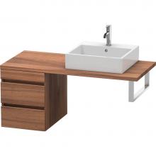 Duravit DS533607979 - Duravit DuraStyle Low Cabinet for Console  Natural Walnut