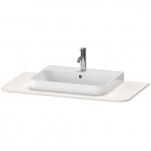 Duravit HP031E03939 - Happy D.2 Plus Console with One Sink Cut-Out Nordic White