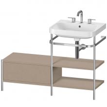 Duravit HP4845T7575 - Duravit Happy D.2 Plus C-Shaped Metal Console  Linen