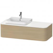Duravit HP4932L7171 - Happy D.2 Plus One Drawer Wall-Mount Vanity Unit Mediterranean Oak