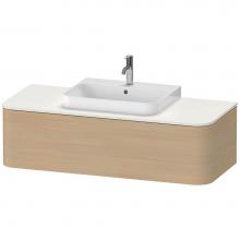Duravit HP4932M7171 - Happy D.2 Plus One Drawer Wall-Mount Vanity Unit Mediterranean Oak
