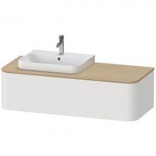 Duravit HP4942L3939 - Happy D.2 Plus One Drawer Wall-Mount Vanity Unit Nordic White