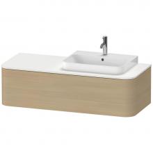 Duravit HP4942R7171 - Happy D.2 Plus One Drawer Wall-Mount Vanity Unit Mediterranean Oak