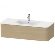 Duravit HP4952M7171 - Happy D.2 Plus One Drawer Wall-Mount Vanity Unit Mediterranean Oak