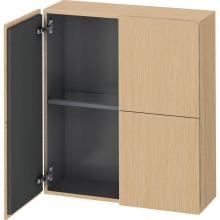 Duravit LC116703030 - Duravit L-Cube 27 1/2'' x 31 1/2'' Wall Mount Linen Cabinet in Natural Oak