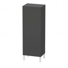 Duravit LC1179R4949 - Duravit L-Cube 19 5/8'' x 52'' Wall Mount Linen Cabinet in Matte Graphite