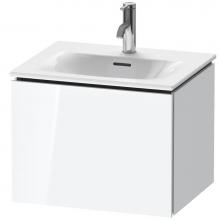 Duravit LC613408585 - L-Cube One Drawer Wall-Mount Vanity Unit White