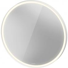 Duravit LC7376000006100 - Duravit L-Cube Sensor Control LED Mirror in Aluminum, 3500K