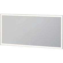 Duravit LC7384000006100 - Duravit L-Cube Sensor Control LED Mirror in Aluminum, 3500K